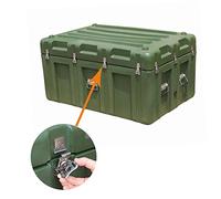 FONDOTIN Stainless Steel Butterfly Draw Latch with Spring Twisted Lock and Keeper for Wooden Boxes Toolboxes Cabinets Rotating Secure Clamp with High Tensile Strength and Impact Resistance