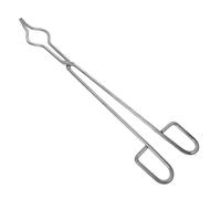 FONDOTIN Stainless Steel Crucible Tongs for Laboratory Use Beaker and Crucible Clamp with Enhanced Control Precision Handling Tool for Safe Scientific Experiments
