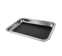 FONDOTIN Stainless Steel Dissection Pan Anatomy Tray with Smooth Edges for Biology Lab Teaching Middle High School Science Experiments Easy to Clean and Safe