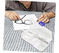 FONDOTIN Stainless Steel Glasses Repair Kit with Precision Screwdrivers for Eyewear Sunglasses Watches and Electronics Includes Screws and Tools for Home Fixes and Maintenance