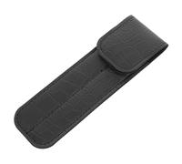 FONDOTIN Static PU Leather Tweezers Storage Case Compact Portable Eyelash Tweezer Holder Organizer Pouch for Travel and Beauty Tool Protection
