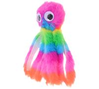 FONDOTIN Stuffed Octopus Toy Plush Kawaii Cat Dog Chew Toy Interactive Simulation Animal Model for Kitten Teething Bright Colors Soft