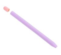 FONDOTIN Stylus Case Tablet Touch Pen Holder Screens Grip Protective Crayon Stylus Lid Cover Sleeve Birthday Silicone Sleeve for Generation 2 Cover Lavender