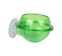 FONDOTIN Suction Cup PET Reptile Water Feeder Bowl Small Size Drinking Container for Lizards Turtles and Other Small Pets and Simple Installation