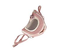 FONDOTIN Thermal Plush Lined Hamster Carrier Bag with Breathable Mesh Anti-lost Small Pet Travel Pouch for Rats Sugar Gliders and Tiny Dogs Cozy Outdoor Transport with Secure Insulation and