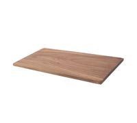 FONDOTIN Thickened Black Walnut Wood Board Unfinished Wood Blank for DIY Crafting and Whittling Projects with Distinctive Grain Plank for Beginners and Artistic Woodworking