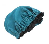 FONDOTIN Thickened Elastic Shower Cap for Women Reusable Hair Bonnet with Strong Elastic Band Bath Hat for Long and Short Hair for Shower Spa Cooking and Makeup Protection