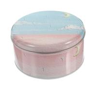 FONDOTIN Tinplate Candy Box Small Cookie Boxes Tins for Cookies for Christmas Decorations Made of Material and Small Tins Lids