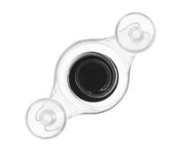 FONDOTIN Transparent Mobile Game Joystick for Smartphones and Tablets Touch Screen Controller Accessory with Minimal Obstruction Wide Compatibility Rocker for Mobile Gaming