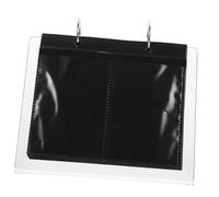 FONDOTIN Transparent Nail Sticker Album with Capacity for Manicure Sticker Storage and Display Practical Nail Art Decal Holder for Salon Use Organizer for Easy Selection and Classification