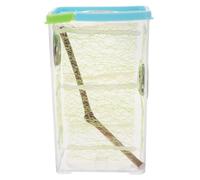 FONDOTIN Transparent Reptile Breeding Box with User-friendly Setup for Mantises and Stick Insects Professional Grade Enclosure Suitable for Beginners and Experts Educational Habitat for