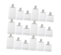 FONDOTIN Travel Toiletries Pouches 30pcs Refillable Matte Flip-cap Bags 30ml 50ml 100ml for Lotion Shampoo Bathroom Travel Fluid Makeup Containers