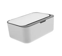FONDOTIN Travel Wipes Container Wet Dry Tissue Holder Refillable Easy to Clean Lightweight for Stroller Table