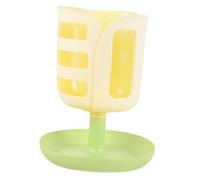 FONDOTIN Tulip Shape Feeding Rack Plastic Pet Cage Feeder Rabbit Feeder for Hamsters