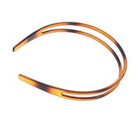 FONDOTIN Two-tier Non-slip Female Headband with Teeth Comb Hair Fixing Tool for Elegant Hair Decor Accessory Comfortable for Daily Wear and Parties