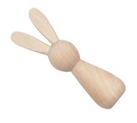 FONDOTIN Unfinished Wood Rabbit Doll DIY Craft for Durable Wooden Bunny for Creative Decoration Hands Activities for Holiday Crafts and Family Fun