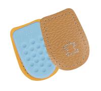 FONDOTIN Unisex Heel Pads High Heel Inserts for Women 1 Pair Supportive Cushion Reduce Friction Latex Microfiber Leather for Casual Shoes and Boots Size 35-39