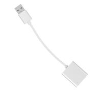 FONDOTIN Usb Audio Adapter and Headphone Jack Converter Sound Card Mixer for Computer Laptop Tablets Dual Mic and Audio Splitter for Recording and Gaming
