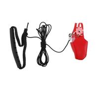 FONDOTIN Velour Leather Bird Diaper Harness Flight Suit with Leash for Small Parrots Conure Cockatiel Comfortable Training Outfit Ensuring Secure Flight Stability and Easy Dressing