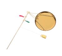 FONDOTIN Vintage Copper Medicine Scale with Pan Accurate Traditional Herbal Weighing Tool for Home Herbal Shops and Professional Chinese Medicine Practitioners Weight System for Precise