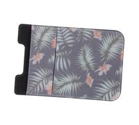 FONDOTIN Vintage Magnetic Phone Wallet Sticker Self-Adhesive Card Holder for Smartphones Floral Design Credit Card Sleeve Easy to Use Sticky Wallet Compatible Most Phone Models