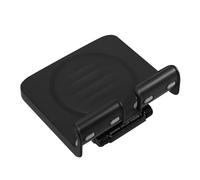 FONDOTIN Wall Mobile Phone Holder Shower Holder for Phone Cellphone Stand Aluminum Mounted Bath Any Standing Phone Stand Adjustable Stands Shower Phone Holder Kitchen Silica Gel Black