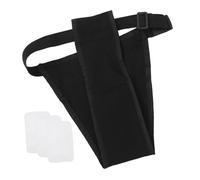 FONDOTIN Washable Female Dog Diapers Reusable Dog Period Pants for Dogs in Heat Cycle Comfortable Black Design with Multi Scenario Use for Protection and Peace