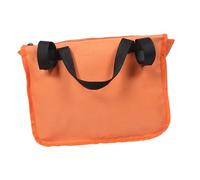 FONDOTIN Wheelchair Side Hanging Bag Orange Versatile Walker Organizer Pouch for Electric Scooters Rehabilitation Mobility Groceries Storage Easy Detach High Visibility Safety