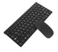 FONDOTIN Wireless Keyboard and Mouse Combo Latin Spanish Layout Computer Accessory 2.4GHz Wireless Keyboard with Mouse for Typing Practice and Office Use