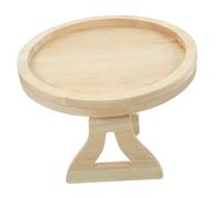 FONDOTIN Wooden Foldable Sofa Arm Tray with Legs Multi-function Couch Table for Snacks Drinks Books Natural Lap Tray Storage for Living Use