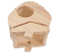 FONDOTIN Wooden Grass Rack for Rabbit Hay Feeder Pet Rabbit Accessories Hay Feeder Cage Holder