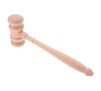 FONDOTIN Wooden Judge Gavel Professional Court Hammer for Lawyers Judges Efficient Accurate Striking Tool for Civil Criminal Administrative Trials