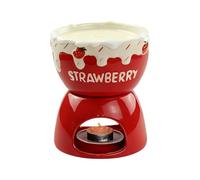 Fondue Cup, Ceramic Melt Warmer Chocolate Butter, Small Cheese Butter Fondue Cup, For Seafood Dinner Dessert Sauce Cheese Milk Bread Caramel Date Night Birthday Wedding Picnics
