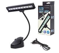 FoneBoy® Clip On Orchestra Reading Light for Music Stands 9 LED Lamp That is Battery or USB Mains Powered (Adapter Included)