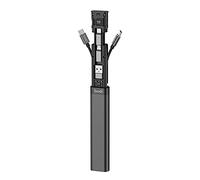 fonefunshop Budi 9-in-1 Essential Travel Charging & Data Sync Cable Stick - Black