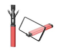 fonefunshop Budi 9-in-1 Essential Travel Charging & Data Sync Cable Stick - Red