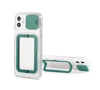 fonefunshop Case Compatible with iPhone 13 in Dark Cyan Camera Lens Protection