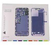 fonefunshop Compatible With iPhone 13 Pro Max - Magnetic Screw Mat Phone Repair Disassembly Guide