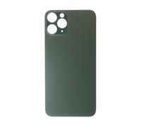 fonefunshop Glass Back Compatible With iP 11 Pro Max Plain in Green