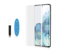 fonefunshop Glass Screen Protector For Compatible with Samsung S23 Ultra Full UV Glue
