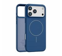fonefunshop Magnetic Case Compatible With iPhone 17 Series - Compatible with Magsafe - Slimline Low Profile Shockproof Phone Case (Blue, iPhone 17 Pro Max)