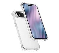 fonefunshop Tough Shockproof Armoured Clear Case Compatible with iPhone Air - Crystal Clear Transparent Design, TPU Silicone Corners, Wireless Charging Compatible, Lightweight