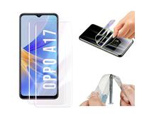Fonetek 2x For OPPO A17 [FULL COVERAGE] Clear TPU Screen LCD Protector Guard Shield Covers