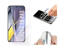 Fonetek 2x For Xiaomi Poco F8 Pro [FULL COVERAGE] Clear TPU Screen LCD Protector Guard Shield Covers