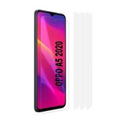 Fonetek® 3x Clear Plastic PET LCD Screen Protector Cover Guards for Oppo A5 2020