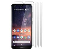 Fonetek® 5x Clear Plastic PET LCD Screen Protector Cover Guards for Nokia 1.4