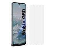 Fonetek® 5x Clear Plastic PET LCD Screen Protector Cover Guards for Nokia G50