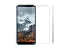 Fonetek teKKno® 2x [FULL COVERAGE] TPU Reinforced Soft Clear LCD Screen Protector Guard Covers for Samsung Galaxy A7 2018