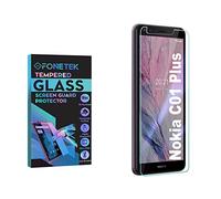 Fonetek® To Fit Nokia C01 Plus, TEMPERED GLASS Screen Protector Guard Case Covers for Nokia C01 Plus