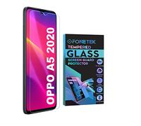 Fonetek® To Fit OPPO A5 2020, TEMPERED GLASS 9H Hardness LCD Screen Protector Guard Case Cover for Oppo A5 2020